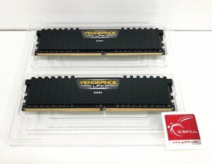 【ジャンク品】 CORSAIR コルセア VENGEANCE LPX DDR4 32GB(2×16GB） 3600MHz メモリ 動作未確認 240108SK110017