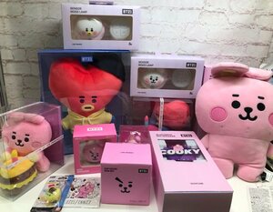 BT21 グッズまとめ ぬいぐるみ ムードランプ マイクスピーカー たまごっち ミニスピーカー モバイルスタンド他 231130SK910016