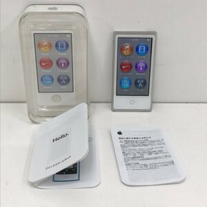 Apple アップル iPod nano PE156J A1446 16GB シルバー 231228SK270966