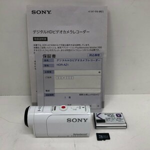 SONY ソニー デジタルHDビデオカメラレコーダー アクションカム ミニ HDR-AZ1 2014年製 SDカード64GB付き 231214SK300446