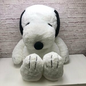 PEANUTS スヌーピー HUGHUG ハグハグ ぬいぐるみ 2L 黒 座高55cm ナカジマコーポレーション 231228SK510051