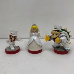 【動作未確認】 amiibo アミーボ マリオ クッパ ピーチ スーパーマリオオデッセイ ウエディングスタイル NVL-001 231227RM380258