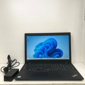 Lenovo レノボ ThinkPad ノートパソコン R0QET67W Windows11 Pro Core i5-8250U 1.60GHz 8GB HDD 500GB 黒 240109SK380505