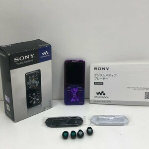 SONY ソニー ウォークマンSシリーズ　NW-S756 32GB バイオレット　240108SK191345