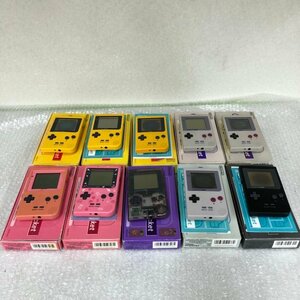 【ジャンク品】任天堂 Nintendo ニンテンドー ゲームボーイポケット MGB-001 本体 10点セット 動作未確認 箱有り 221026PT200422