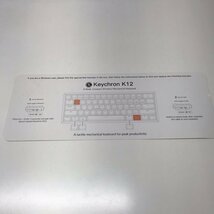Keychron K12 ワイヤレス メカニカルキーボード 茶軸 240105RM410355_画像6