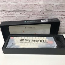 Keychron K12 ワイヤレス メカニカルキーボード 茶軸 240105RM410355_画像9