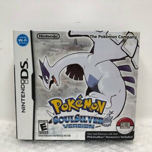 ポケットモンスター ソウルシルバー ニンテンドーDS ソフト ポケモン 箱付き 北米版 240105RM500412