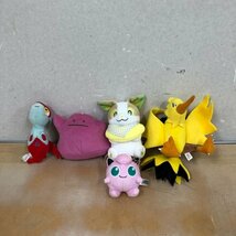 ポケモン ぬいぐるみ フシギダネ モクロー ヒコザル ゲンガー ルカリオ ピカチュウ ラティアス アシマリ サンダー 他 231225AG910017_画像8