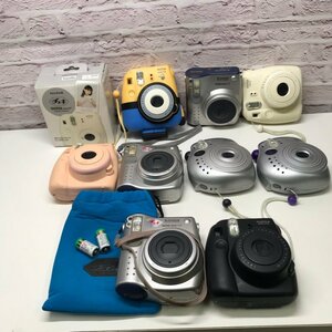 【ジャンク品】 富士フィルム インスタントカメラ チェキなど instax mini 等 10台まとめ売り 231120SK040431