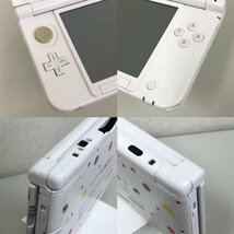 【画面ヤケあり】ニンテンドー 3DS LL 本体 とびだせ どうぶつの森 パック SPR-001 240104SK220330_画像6