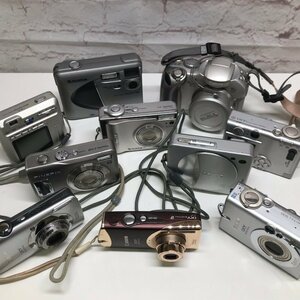 【ジャンク品】CANON IXY FUJIFILM FinePix 他 デジタルカメラ まとめ売り 10個セット 231228SK310132