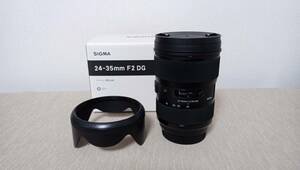 SIGMA 24-35mm F2 DG HSM EFマウント