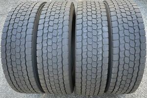 275/80R22.5 4本 ブリヂストン ミックス M888 ブリジ #290h