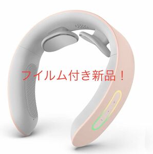 NIPLUX NECK RELAX 国内メーカー日創プラス 肩 首 コードレス 静音 軽量 敬老の日 誕生日プレゼント (ピンク)