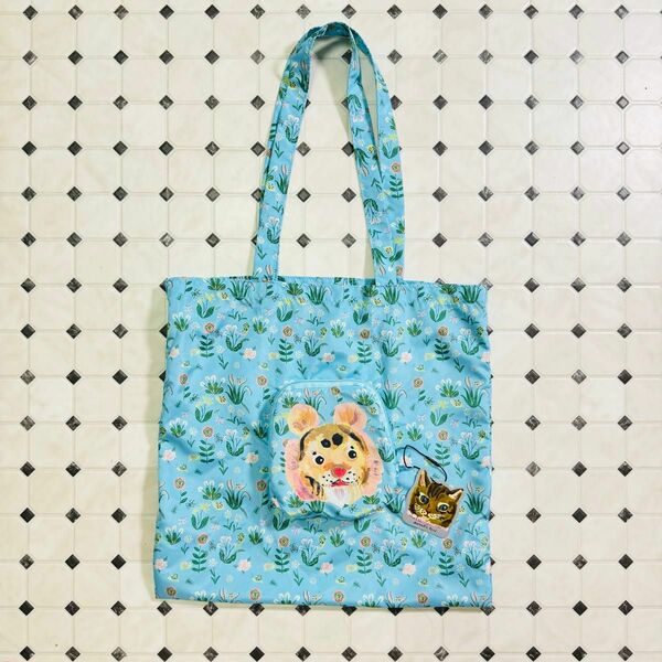 NathalieLete Face bag Tiger ナタリーレテトートバッグ