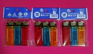 TOKAI ポケトーチ用 ライター 9本セット 使い捨て 使い切りタイプ アウトドア 送料無料
