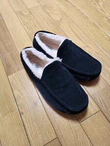 美品　アグ　ugg モカシン　アスコット　ムートン　メンズ　28cm　ローファー