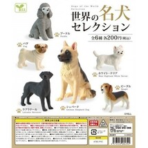 世界の名犬セレクション 「パグ」 ／ エール ◇ 動物フィギュア ガチャ ガチャポン カプセルトイ 犬 置物_画像2