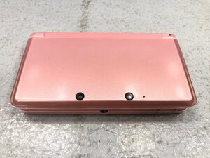 〇【7】初期化済み ニンテンドー/Nintendo 3DS ミスティピンク 本体のみ 同梱不可 1円スタート