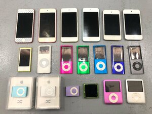 〇【ジャンク】Apple アップル iPod 19点 まとめ売り アイポッド shuffle / touch / nano 同梱不可 1円スタート