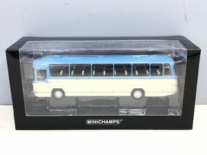 〇MINICHAMPS/ミニチャンプス 1/43 メルセデスベンツ O 302 1965（ブルー/クリーム）ミニカー バス 同梱不可　1円スタート