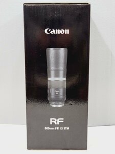 △CANON 超望遠単焦点レンズ RF800mm F11 IS STM キャノン 同梱不可 1円スタート