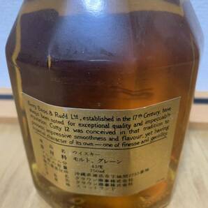 【IS0154】CUTTY12年 カティ サーク スコッチ ウイスキー 750ml 43% 未開封 古酒の画像4