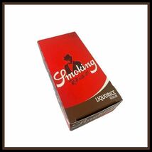 【送料無料】 Smoking Liquorice スモーキング リコリス ペーパー 100個セット　　手巻き タバコ 煙草 ローリングペーパー B686_画像2