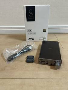 JVC SU-AX01 ポータブルヘッドホンアンプ 2018年製 美品 動作確認済み 1週間保証付き