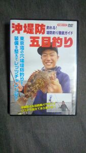 沖堤防 五目釣り 東京湾の穴場堤防釣りDVDです。東京湾近くの方だけでなく、初心者の方の方にもおすすめです！ DVD