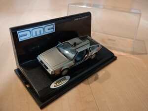 【絶版】デロリアンDMC-12ミニカーVITESSEビテス製ガルウィング開閉可1/43サイズBTTFバックトゥザフューチャー