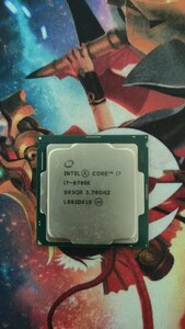Intel CPU Core i7 8700K LGA【中古】CPU