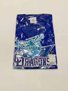 送料無料 中日ドラゴンズ ミズノ 2010年 セ・リーグ 優勝祝勝会 Tシャツ L 即決 MIZUNO 半袖 シャツ