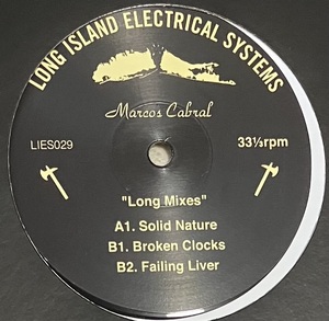 [ 12 / レコード ] Marcos Cabral / Long Mixes ( Techno / Industrial ) L.I.E.S. Records テクノ インダストリアル