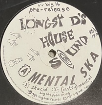 [ 12 / レコード ] Longsy D's House Sound / Mental Ska / Return To Zorba ( Acid House / Ska ) Big One Records アシッド ハウス スカ_画像1