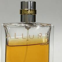 M11-552【残量たっぷり】シャネル 香水 100ml ALLURE アリュール EDT オードゥ トワレット ヴァポリザター スプレー_画像2