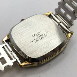 ◯P10-5 【1円スタート】 ORIENT/オリエント 2針 メンズ クォーツ 腕時計 LM520402-20 の画像6