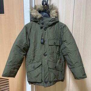 ギャップキッズ　GAP kids 140 アウター　ジジャンパー　中綿　上着　子供服　新品未使用　冬服　ミリタリー　アウトドア