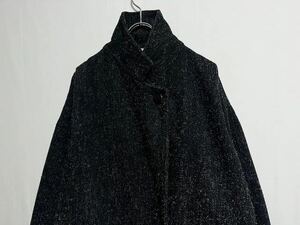 1980〜90's vintage Maggie Lawrence black half coat ビンテージコート