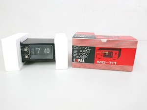 昭和レトロ COPAL TIMER コパル パタパタ時計 MG-111 箱付 【管理C3】