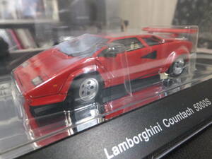 オートアート 1/43 ランボルギーニ カウンタック5000S:AUTOart 1/43 LAMBORGHINI COUNTACH 5000S Limited Model (RED) #1293