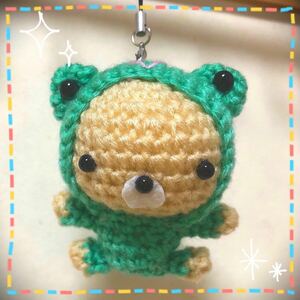 * animal cartoon-character costume bear. braided ... strap ( frog )*