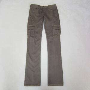 SHELLAC shellac cargo pants work pants tight boots cut stretch pants size 46 5351 Denim 