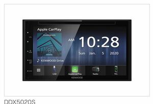 ケンウッド　ディスプレイオーディオ　DDX5020S 新品、未使用、未開封、保証