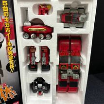 【中古】DX超合金 GD-13 獣陸合体 ギガライノス 星獣戦隊ギンガマン バンダイ ギガホイール BANDAI D03_画像7