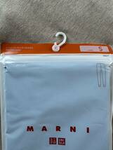 S新品 UNIQLO MARNI ヒートテック レギンス 10分丈 22AW WONEN ユニクロ マルニ レディース ブルー_画像3