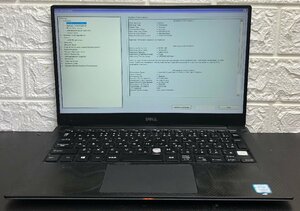 1円～ ■ジャンク DELL XPS13 9360 / 第7世代 / Core i5 7200U 2.50GHz / メモリ 8GB / NVMe SSD 256GB / 13.3型 / OS無し / BIOS起動可