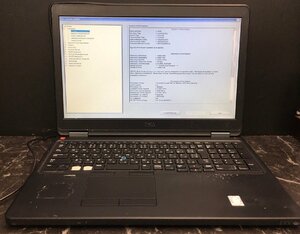 1円～ ■ジャンク DELL LATITUDE E5550 / Core i5 5300U 2.30GHz / メモリ 4GB / HDD 500GB / 15.6型 / OS無し / BIOS起動可