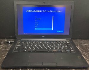 1円～ ■ジャンク DELL LATITUDE 7290 / 第7世代 / Core i5 7300U 2.60GHz / メモリ 8GB / SSD 256GB / 12.5型 / OS有り / BIOS起動可